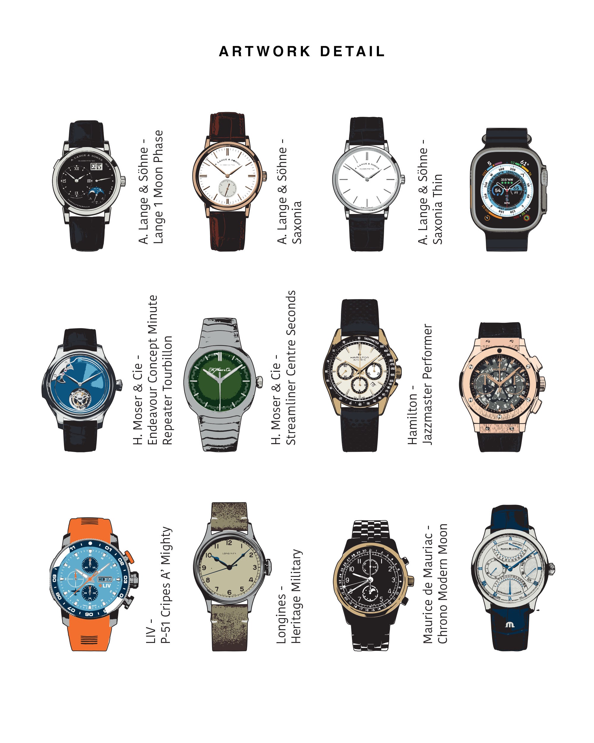 Behind The Times - Print