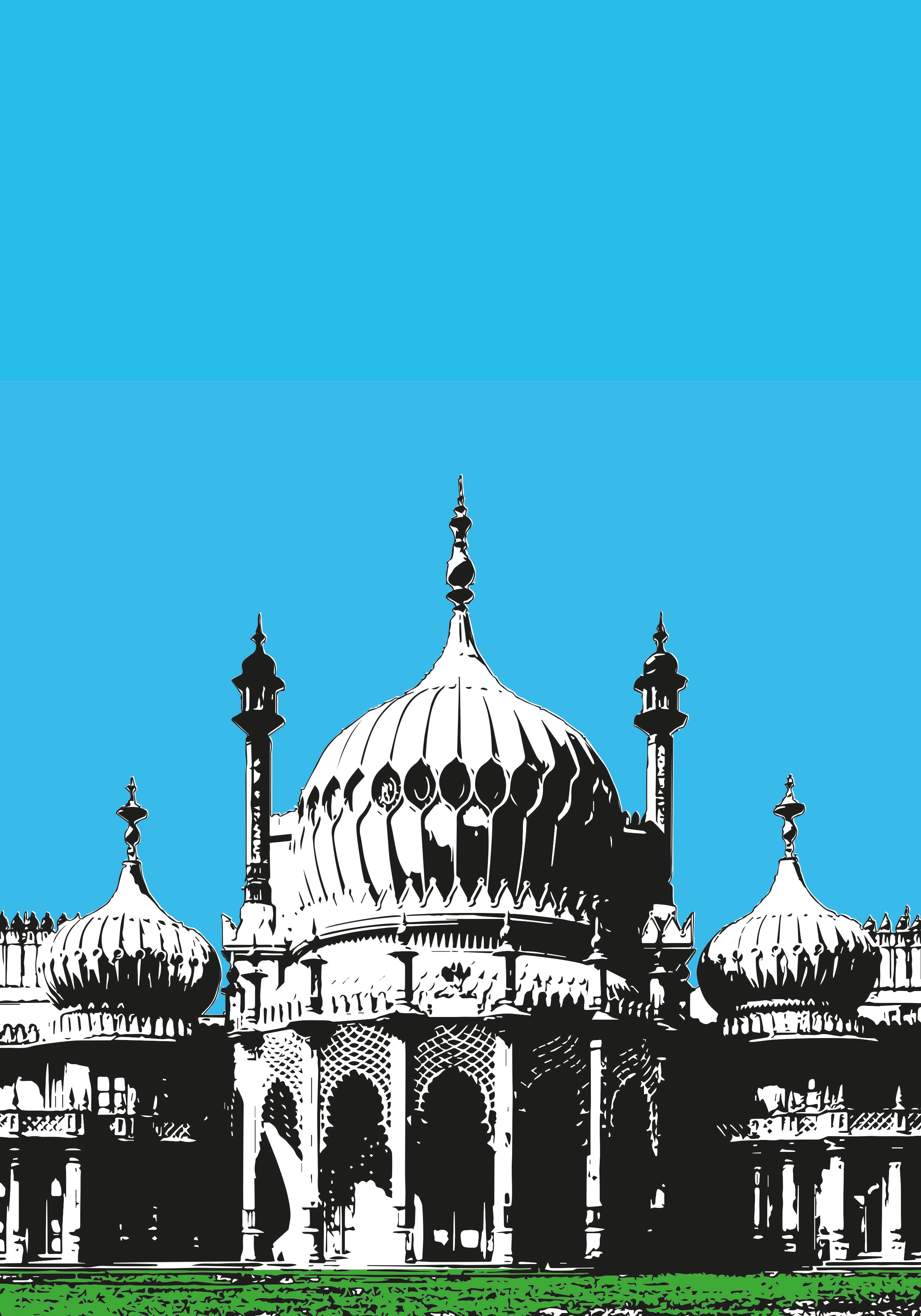 Brighton Pavilion - A4 Art Print