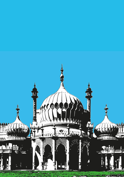 Brighton Pavilion - A4 Art Print
