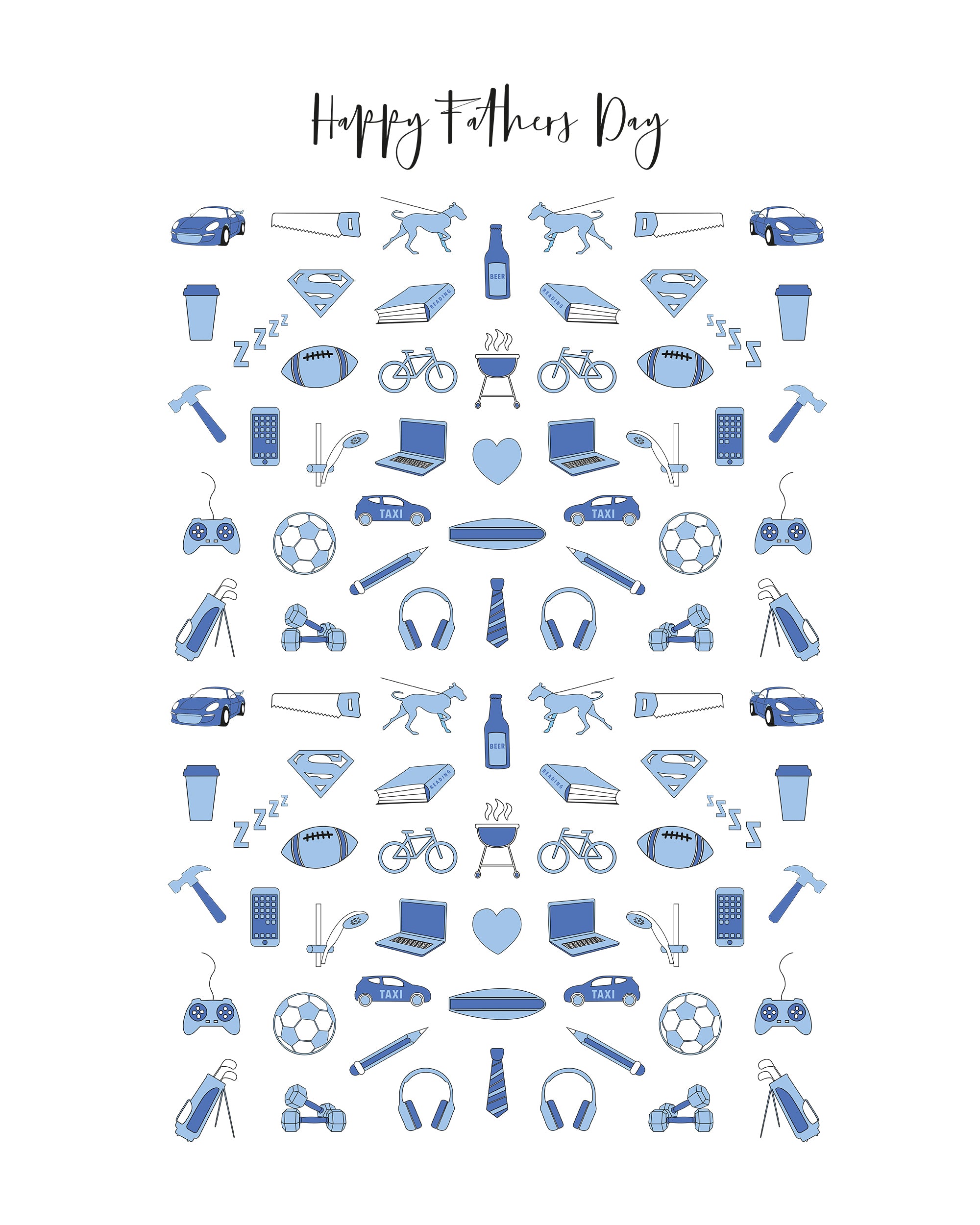 Fathers Day Greetings Card