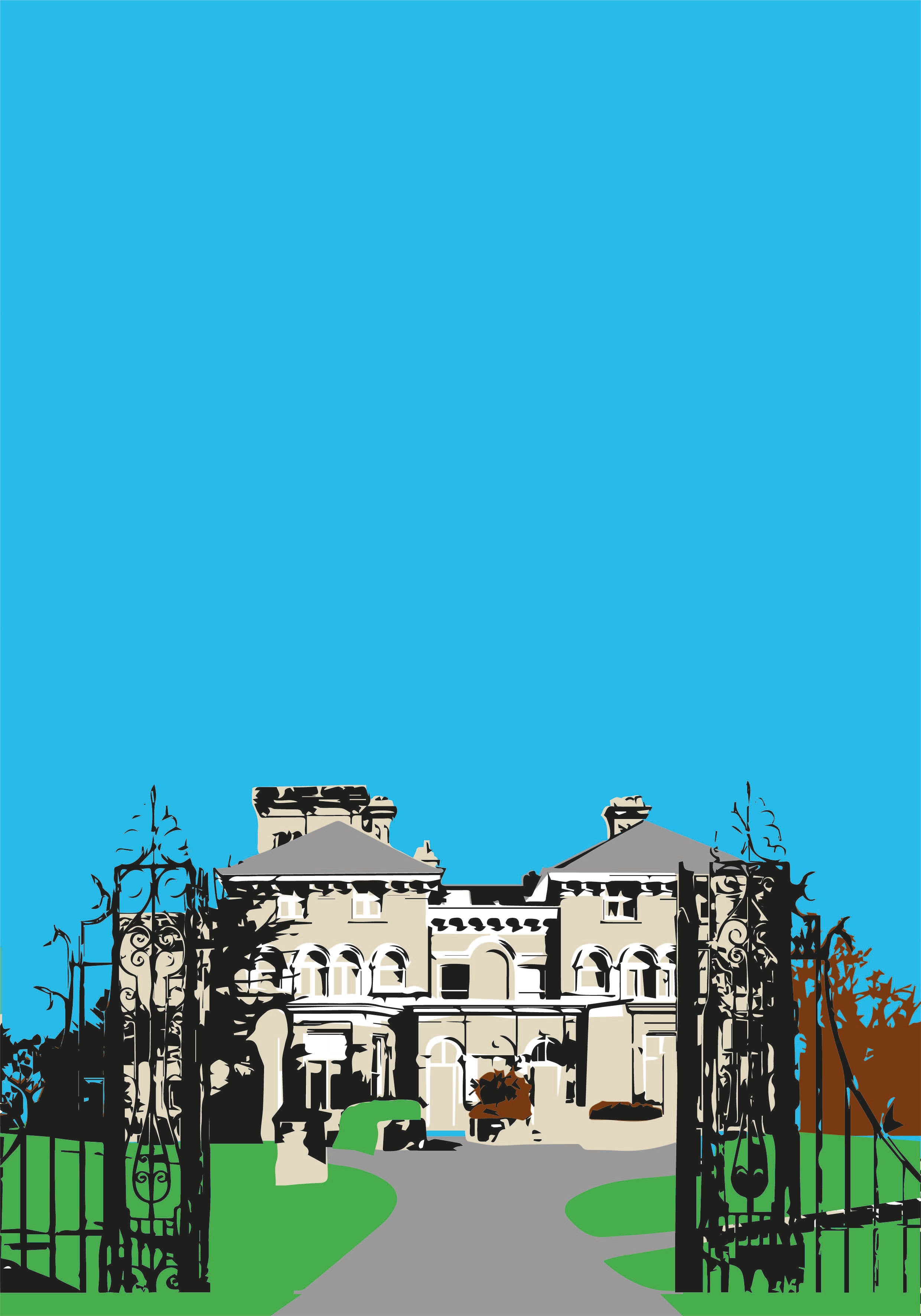 Hove Museum - A4 Art Print