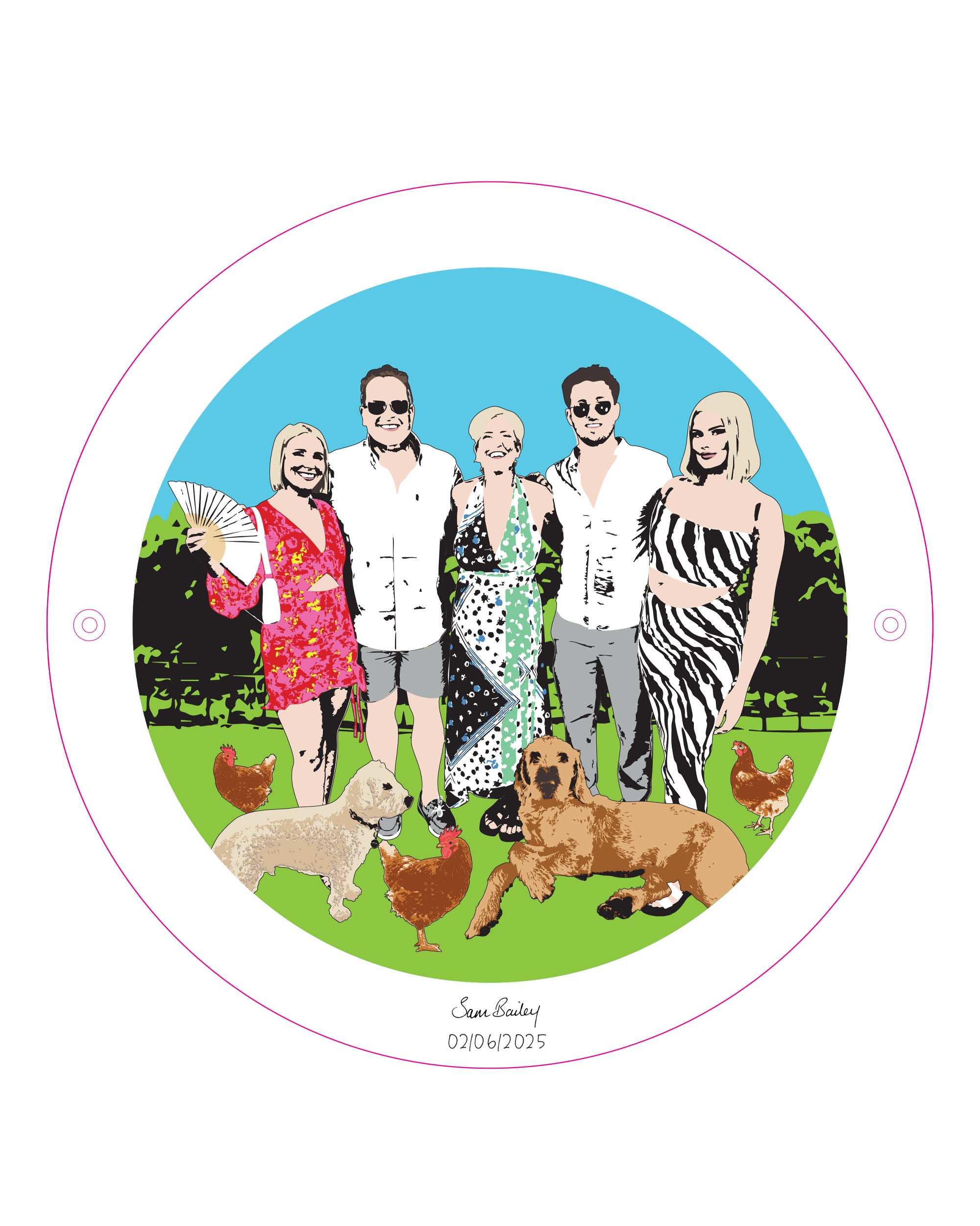 Commission - A Family Portrait 3D