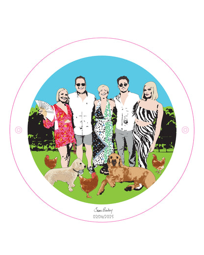 Commission - A Family Portrait 3D