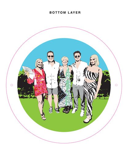 Commission - A Family Portrait 3D