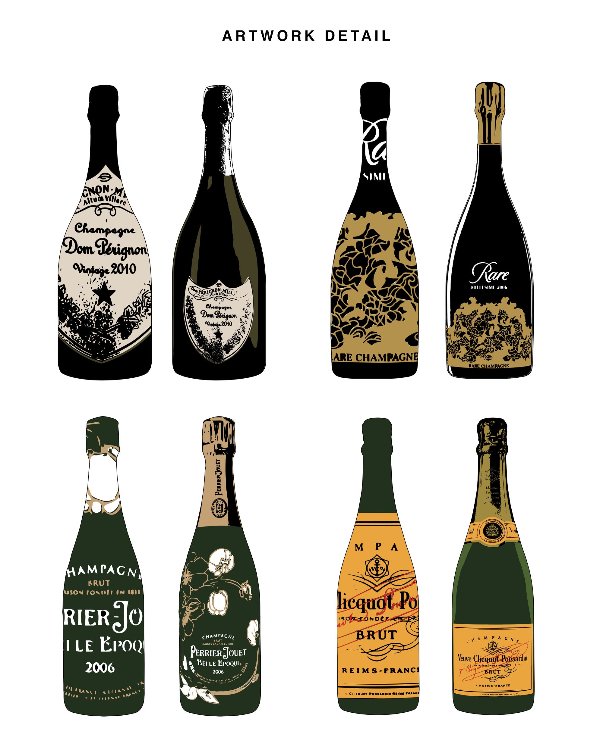 Outside The (Champagne) Bottle 3D