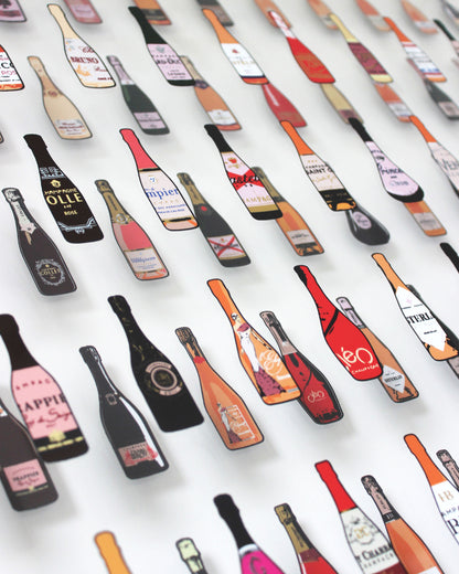 Outside The (Pink) Champagne Bottle 3D