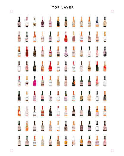 Outside The (Pink) Champagne Bottle 3D