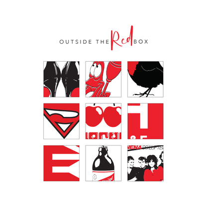 Outside the (Red) Box Greetings Card