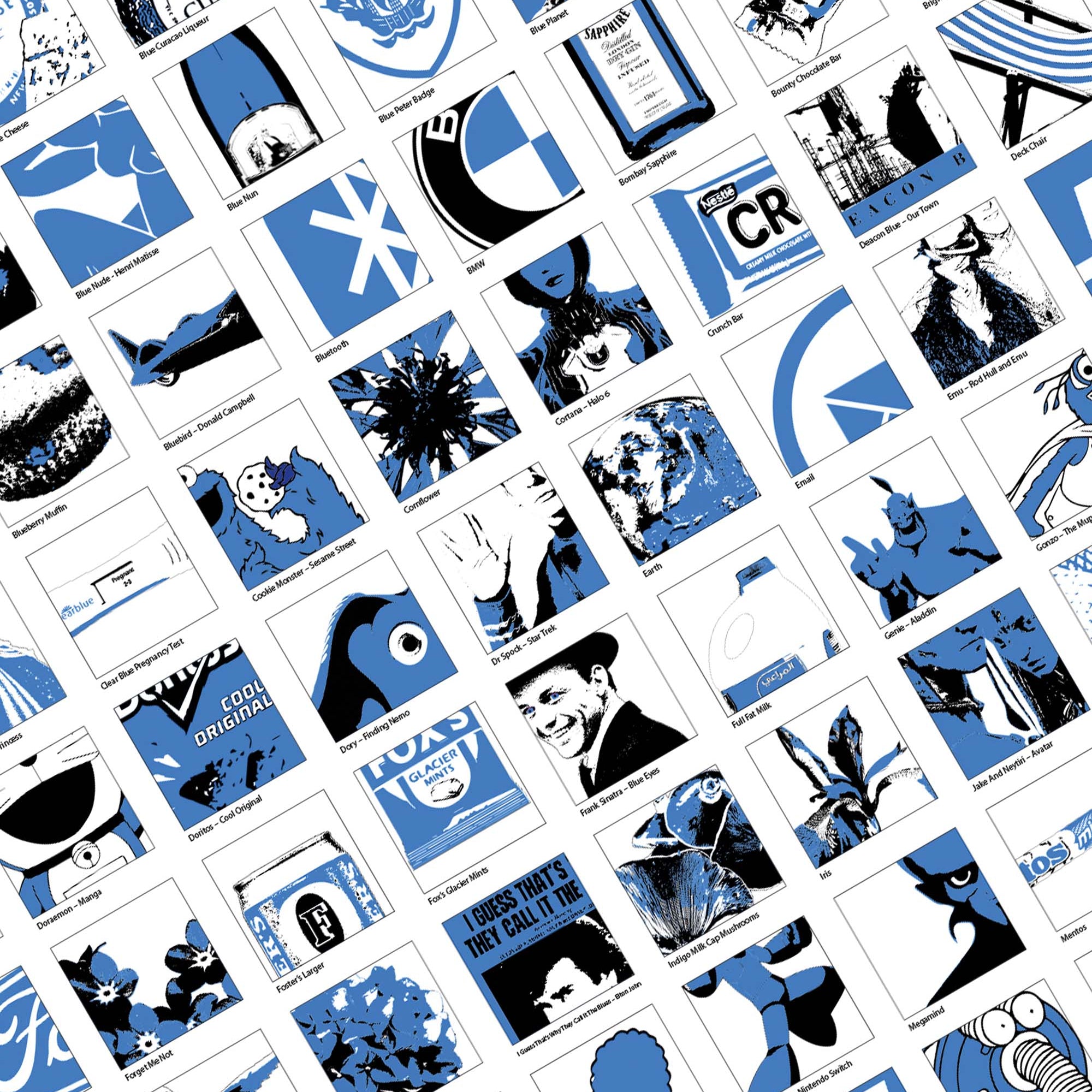 Outside The (Blue) Box - Print