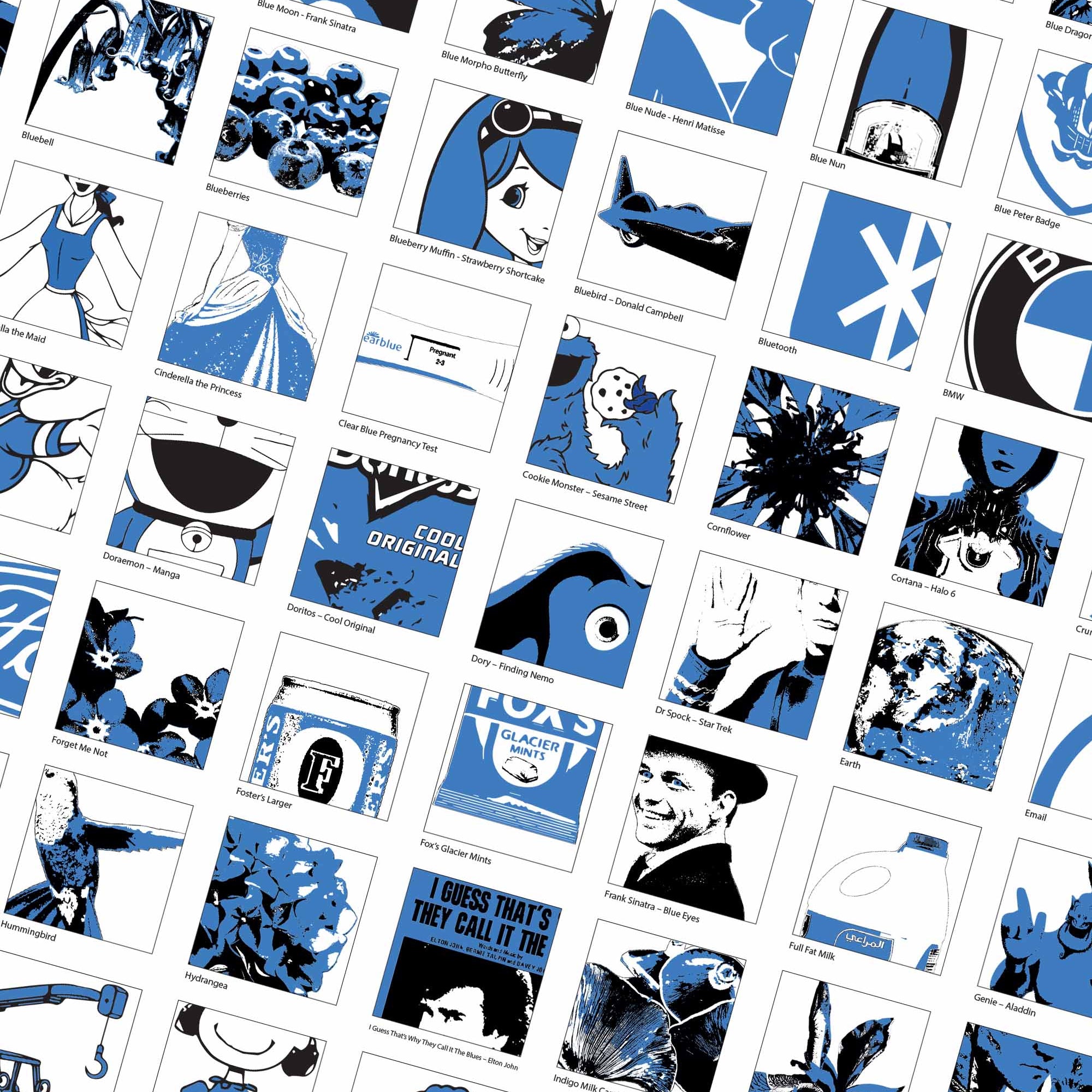 Outside The (Blue) Box - Print