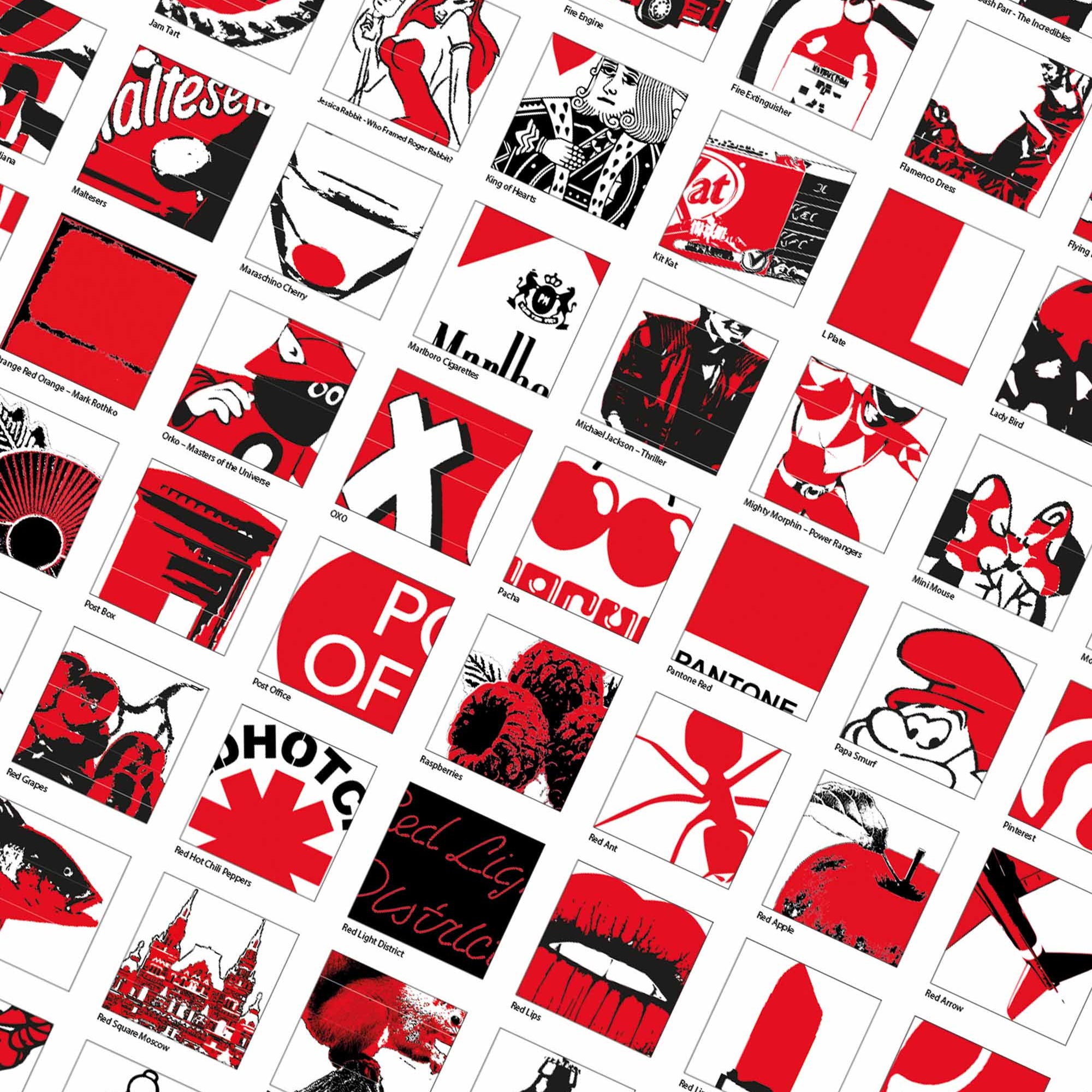 Outside The (Red) Box - Print