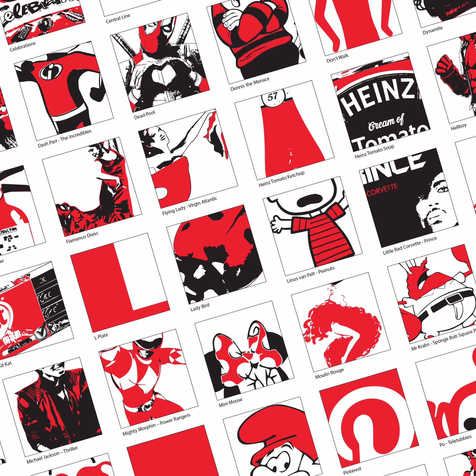 Outside The (Red) Box - Print