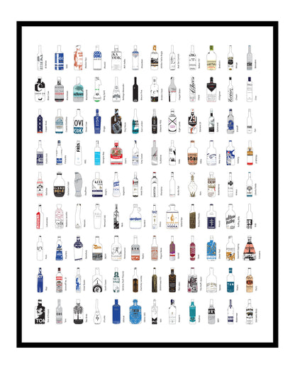 Outside The (Vodka) Bottle - Print