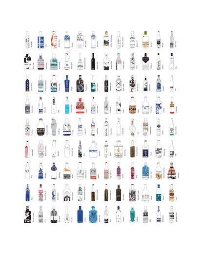 Outside The (Vodka) Bottle - Print