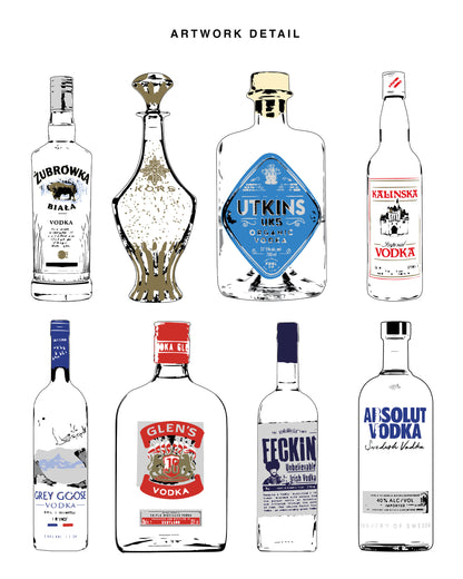 Outside The (Vodka) Bottle - Print
