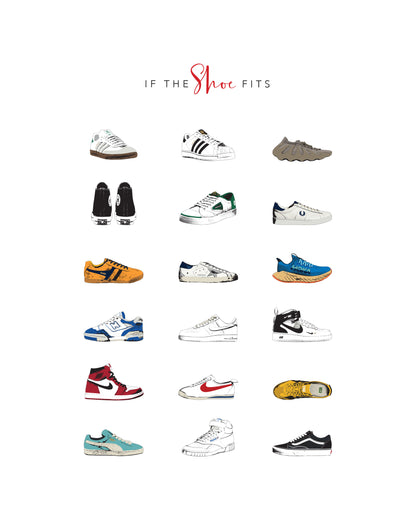 If The Shoe Fits Greetings Card